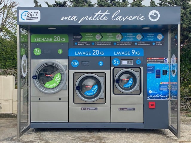 Kiosque laverie Ma Petite Laverie