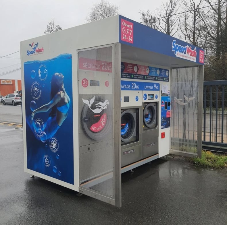 Kiosque Speed Wash extérieur